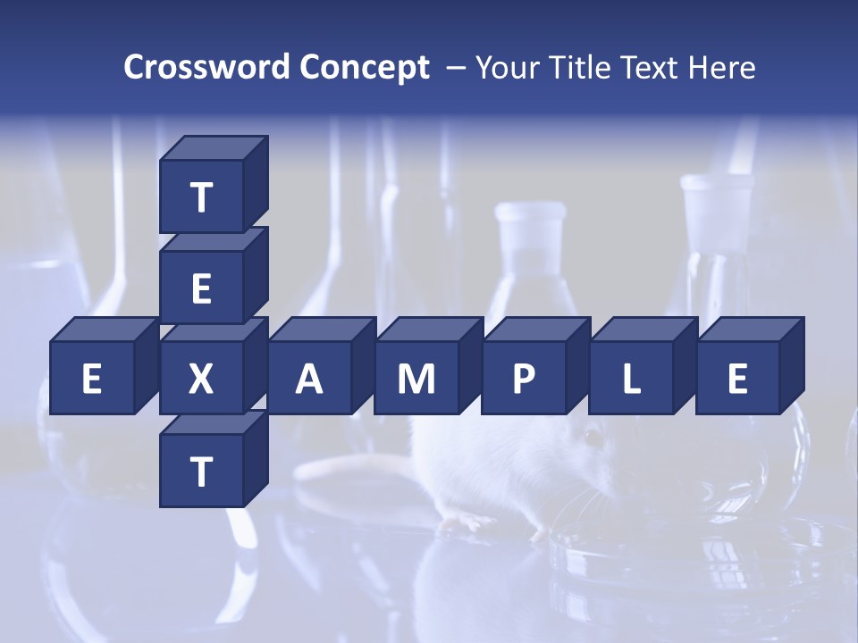 Research Flask Science PowerPoint Template