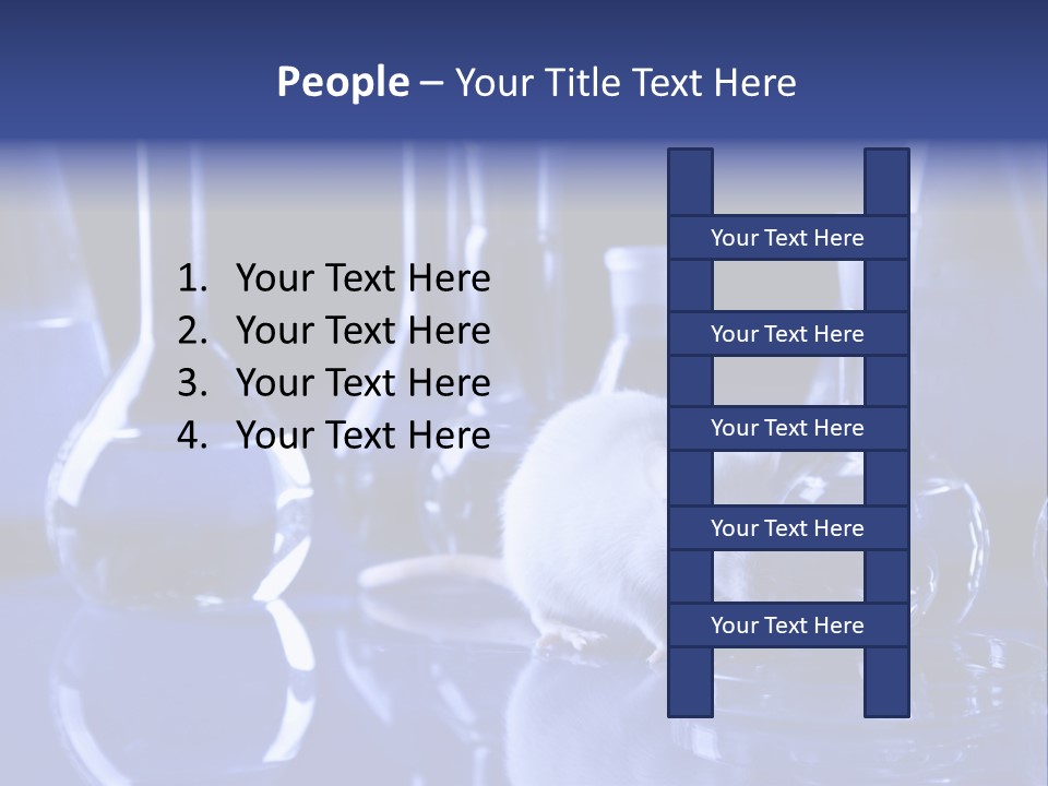 Research Flask Science PowerPoint Template