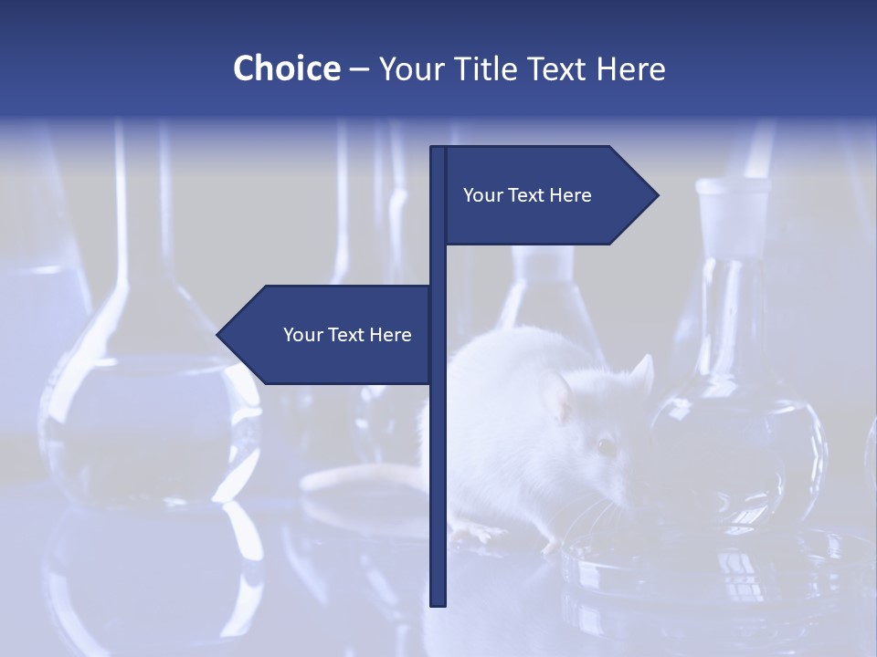 Research Flask Science PowerPoint Template