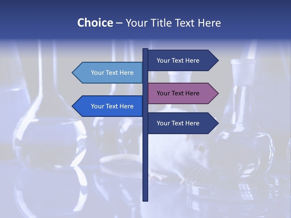 Research Flask Science PowerPoint Template