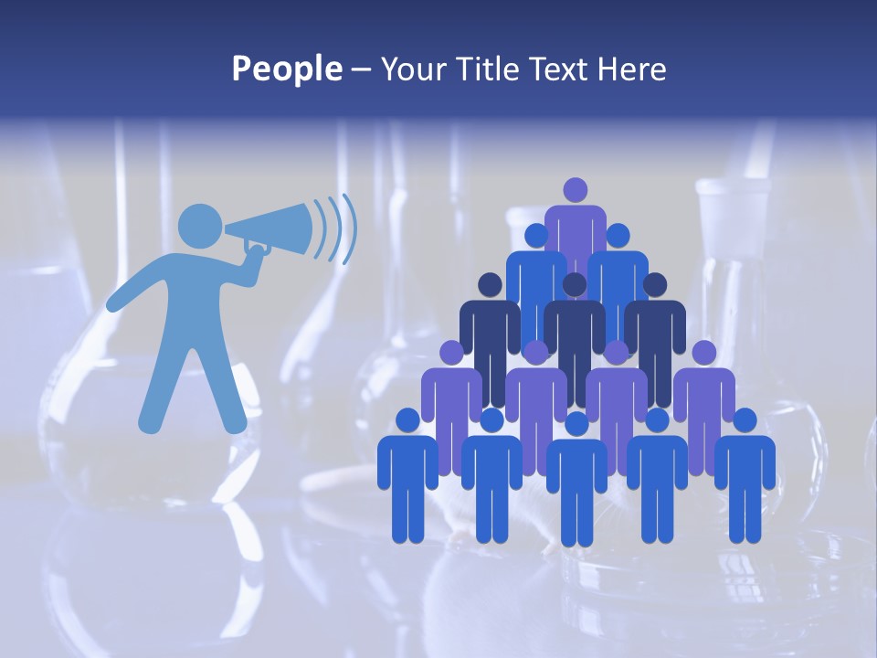 Research Flask Science PowerPoint Template