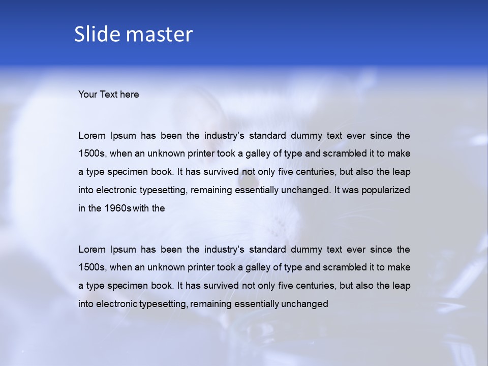 Equipment Flask Pipette PowerPoint Template