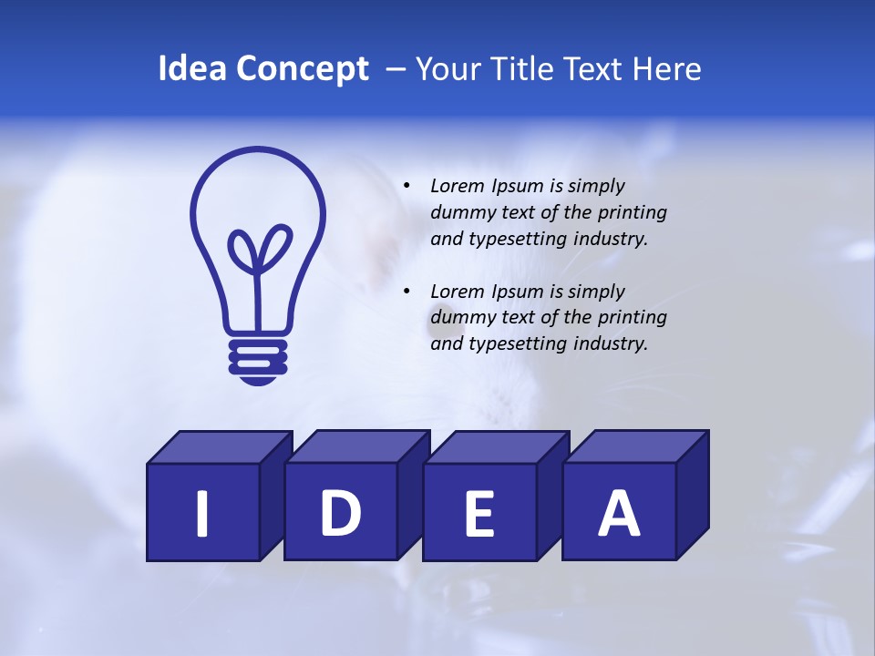 Equipment Flask Pipette PowerPoint Template