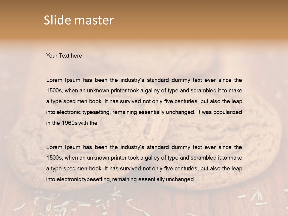 Tasty Treat Nobody PowerPoint Template