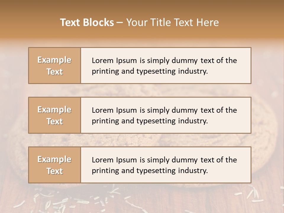 Tasty Treat Nobody PowerPoint Template