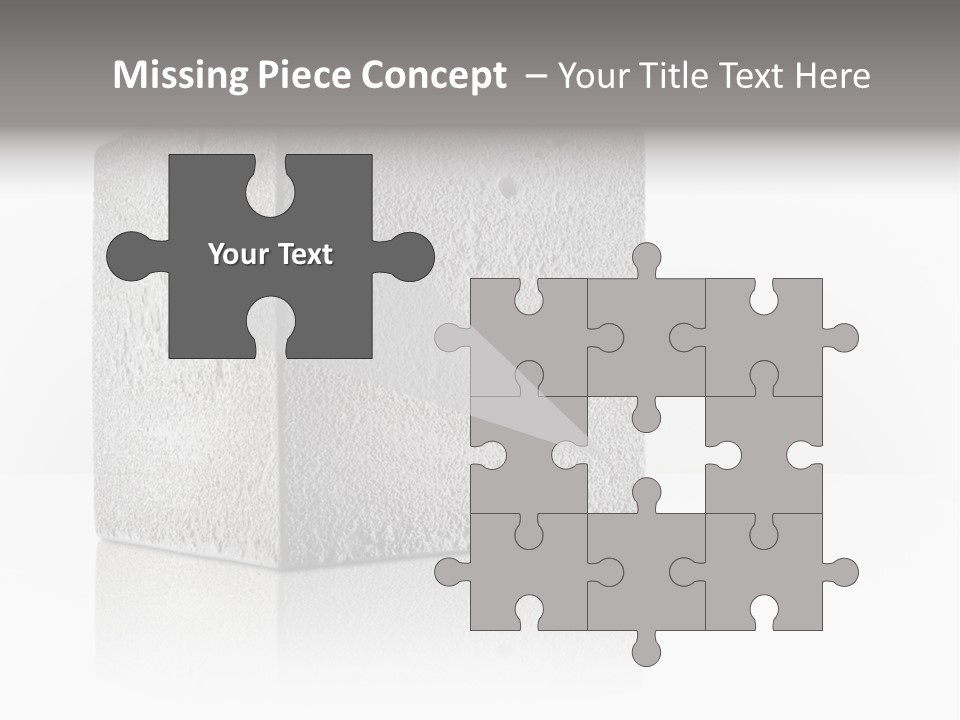 Background Concrete Grey PowerPoint Template