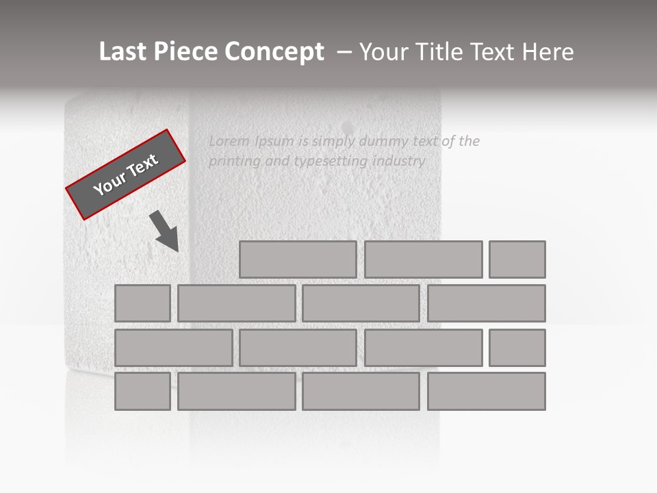 Background Concrete Grey PowerPoint Template