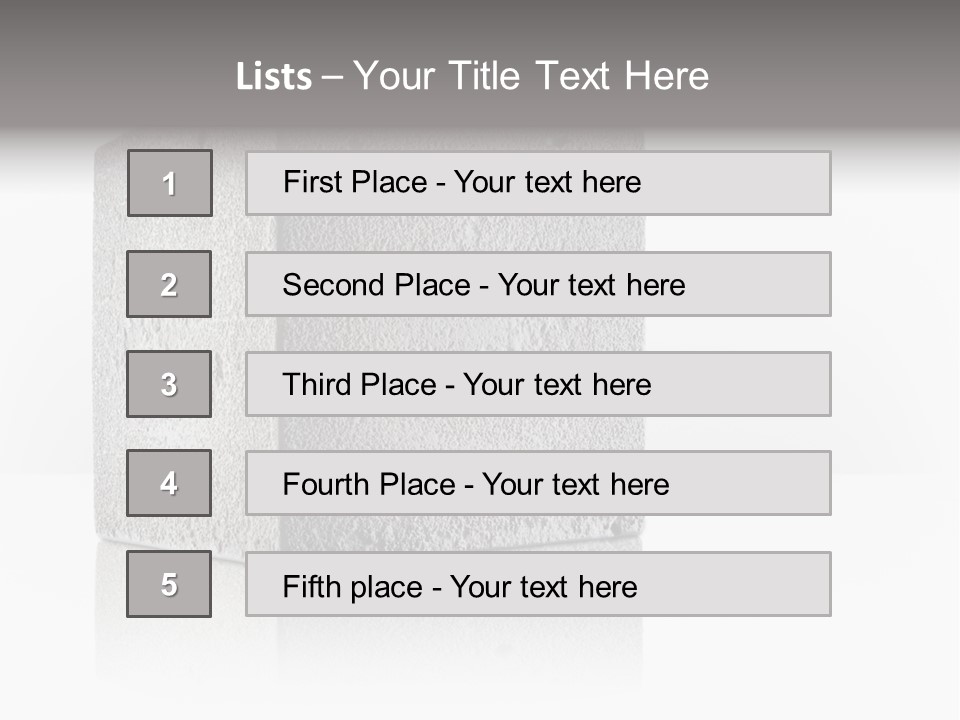 Background Concrete Grey PowerPoint Template
