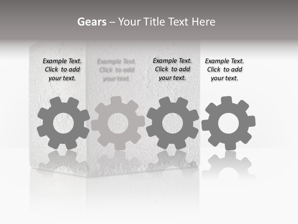 Background Concrete Grey PowerPoint Template