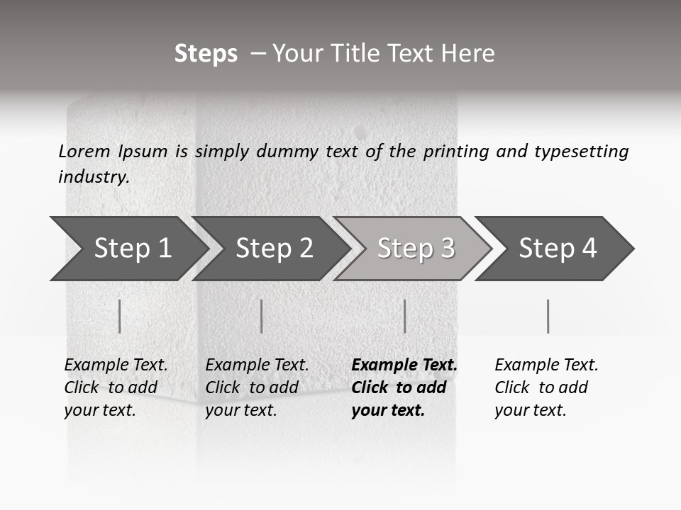Background Concrete Grey PowerPoint Template