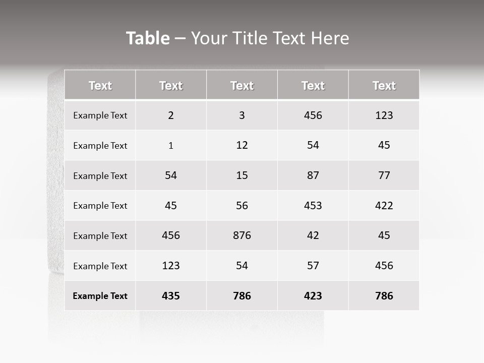 Background Concrete Grey PowerPoint Template