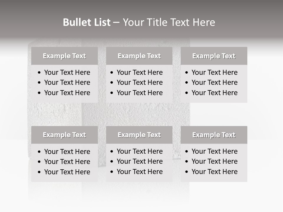 Background Concrete Grey PowerPoint Template