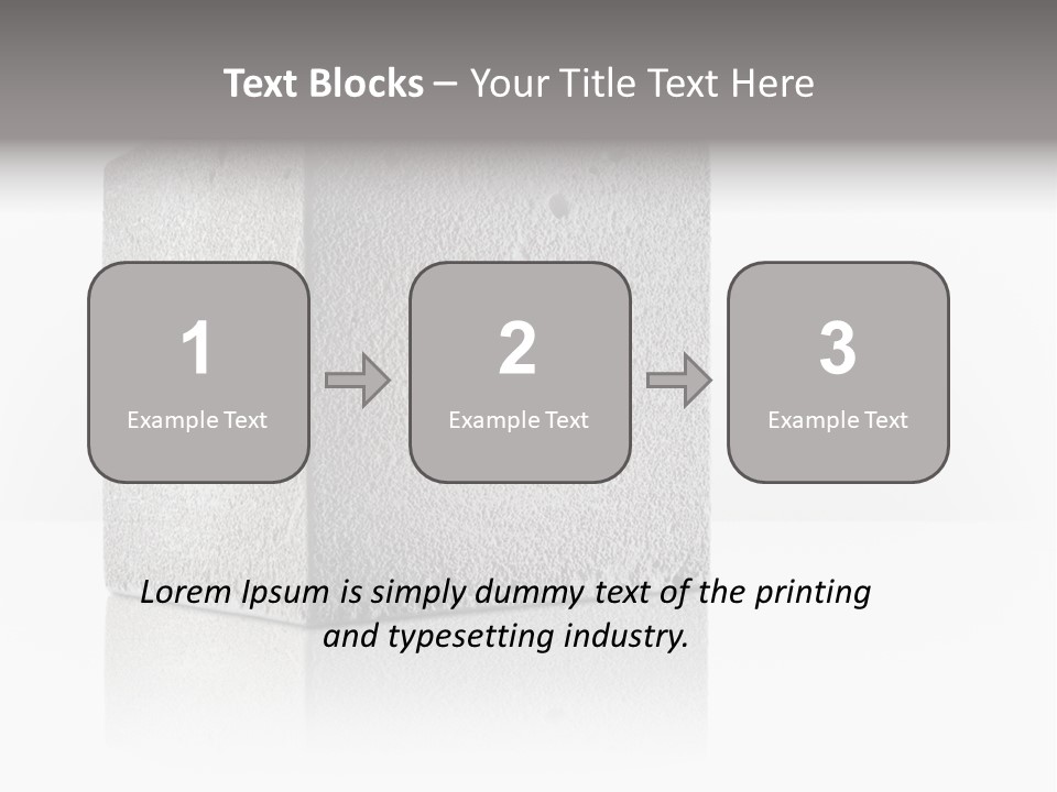 Background Concrete Grey PowerPoint Template