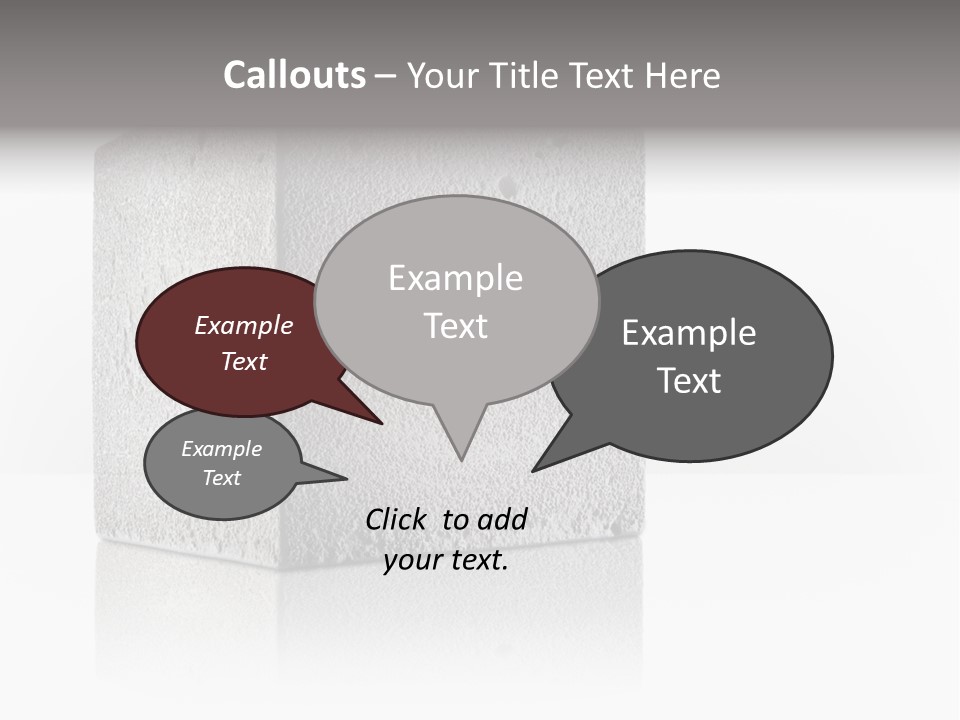 Background Concrete Grey PowerPoint Template