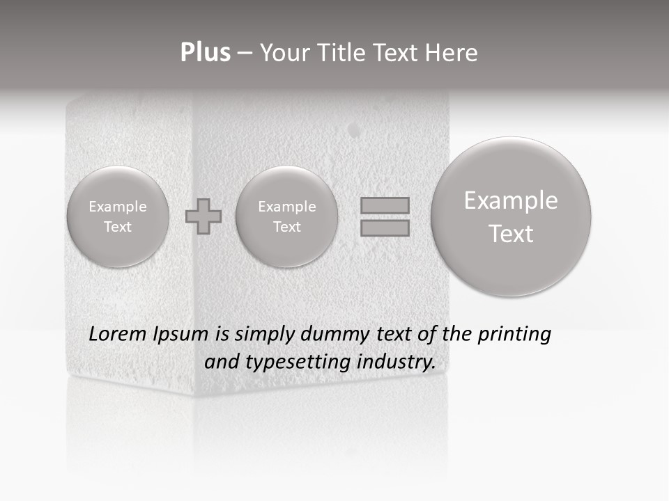 Background Concrete Grey PowerPoint Template