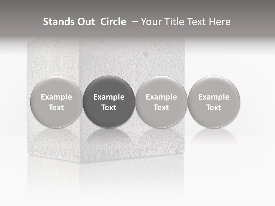 Background Concrete Grey PowerPoint Template