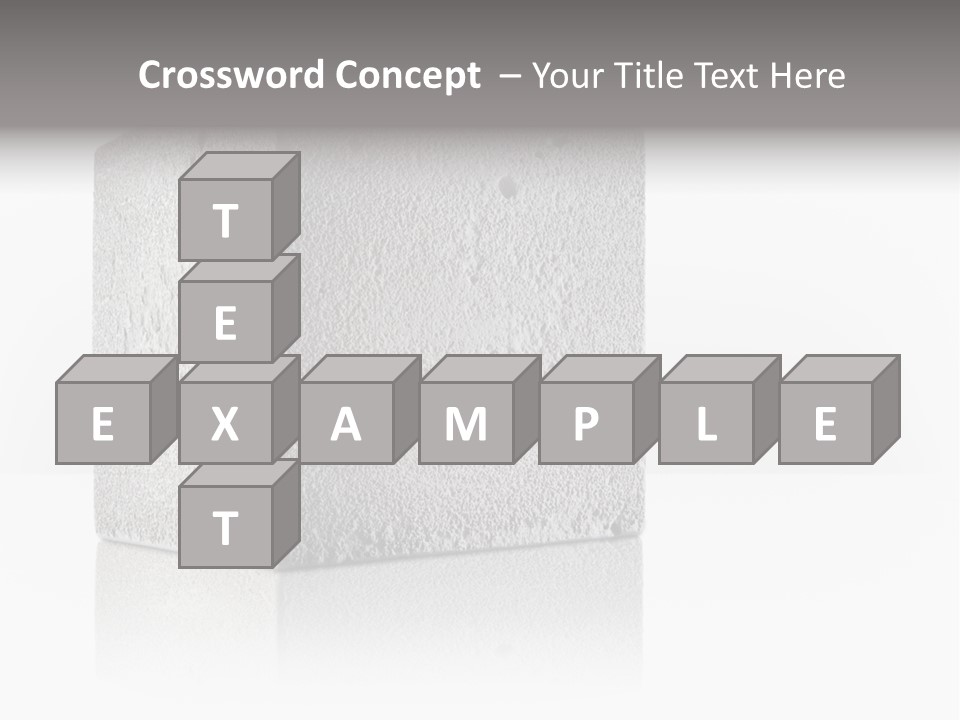 Background Concrete Grey PowerPoint Template