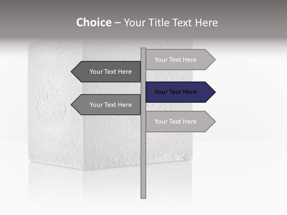 Background Concrete Grey PowerPoint Template