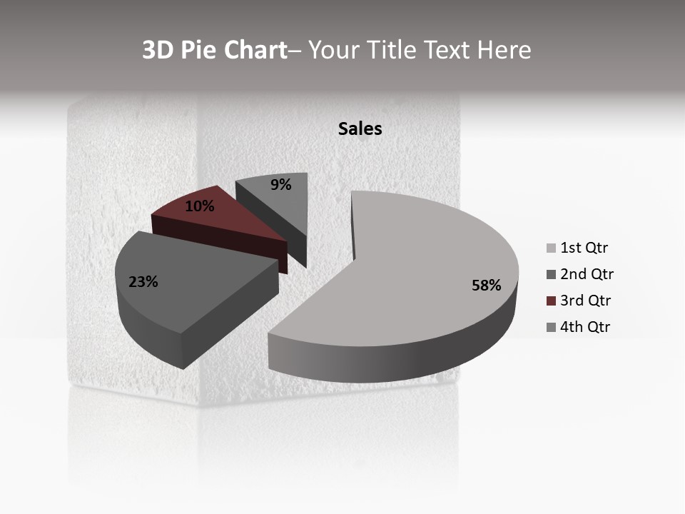 Background Concrete Grey PowerPoint Template