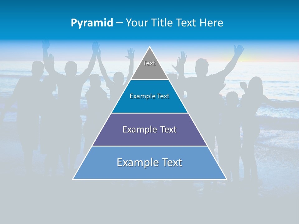 Boy Sea People PowerPoint Template