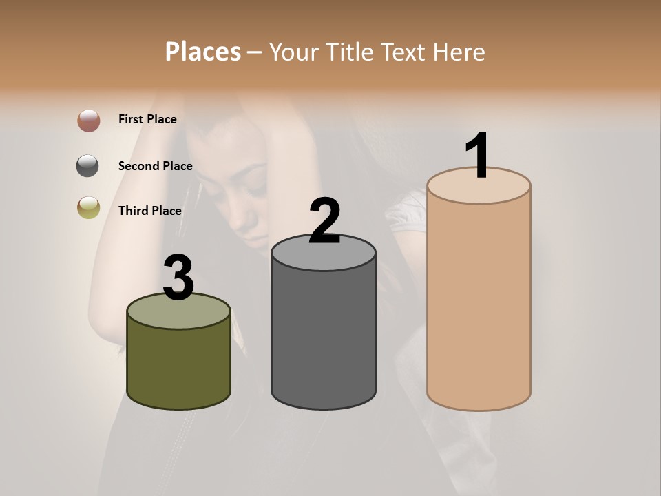 Confused Depressed Misery PowerPoint Template