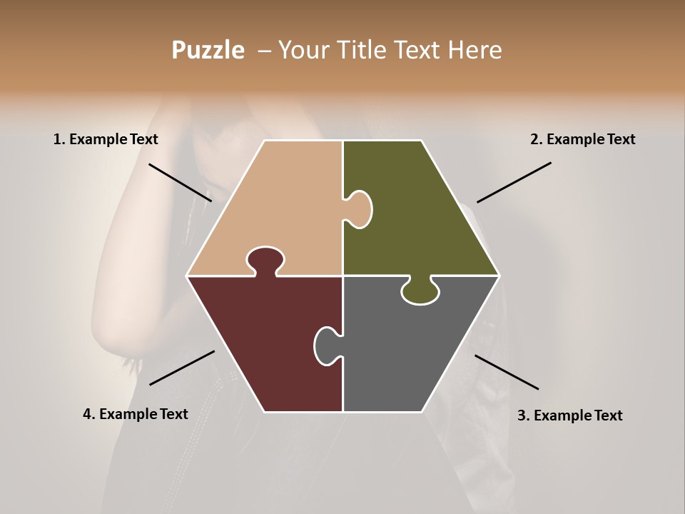 Confused Depressed Misery PowerPoint Template