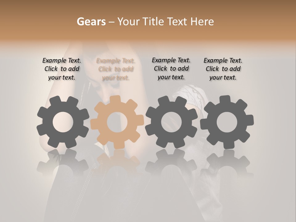 Confused Depressed Misery PowerPoint Template