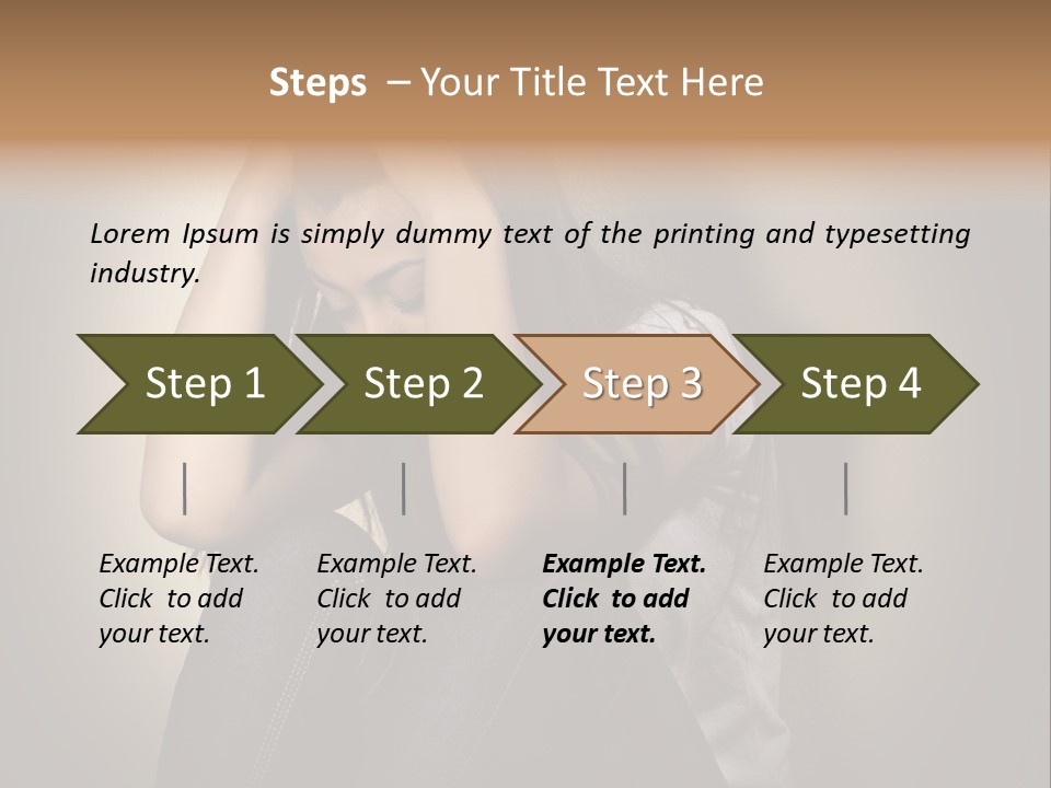Confused Depressed Misery PowerPoint Template