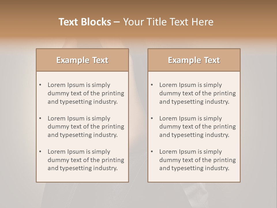 Confused Depressed Misery PowerPoint Template