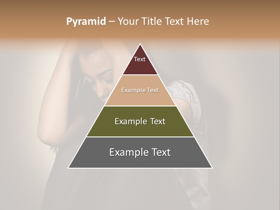 Confused Depressed Misery PowerPoint Template