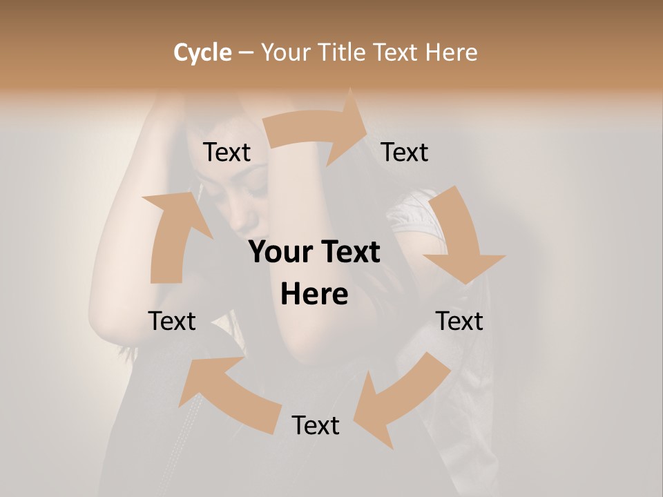 Confused Depressed Misery PowerPoint Template