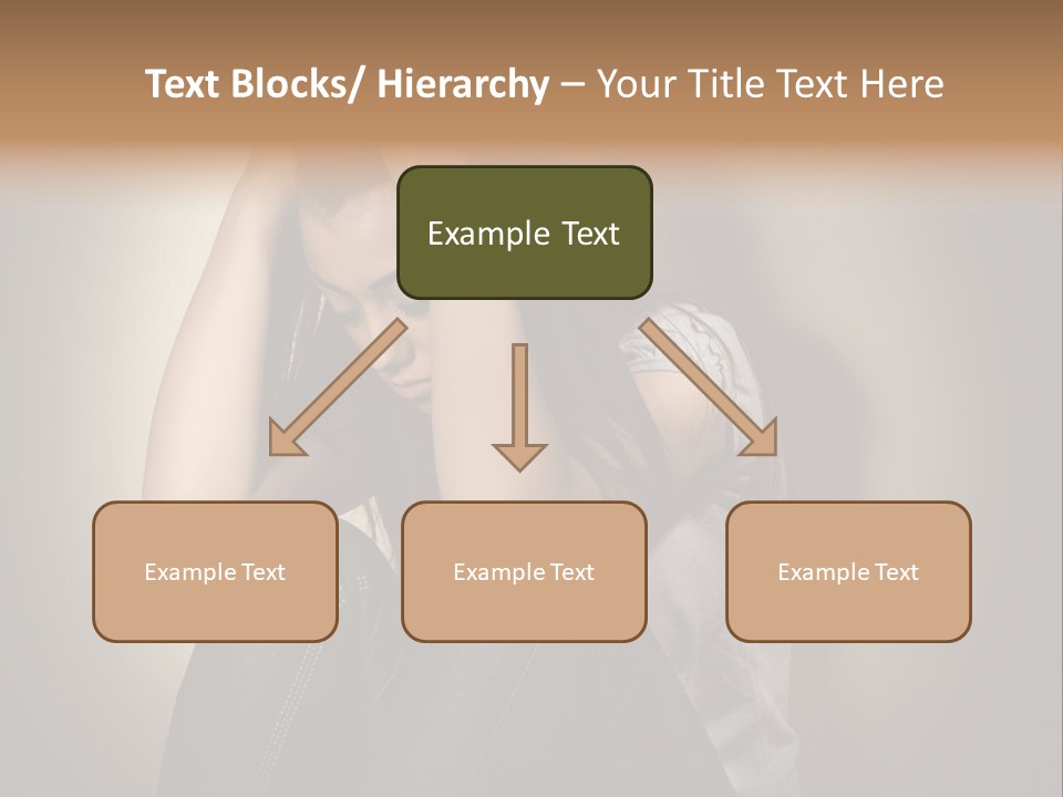 Confused Depressed Misery PowerPoint Template