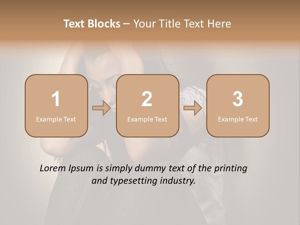 Confused Depressed Misery PowerPoint Template