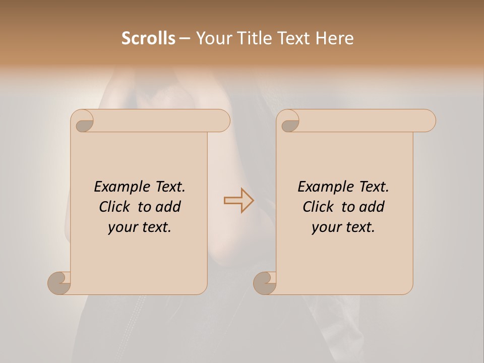 Confused Depressed Misery PowerPoint Template