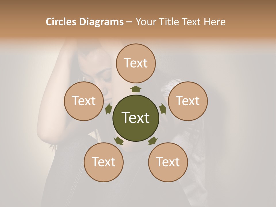 Confused Depressed Misery PowerPoint Template