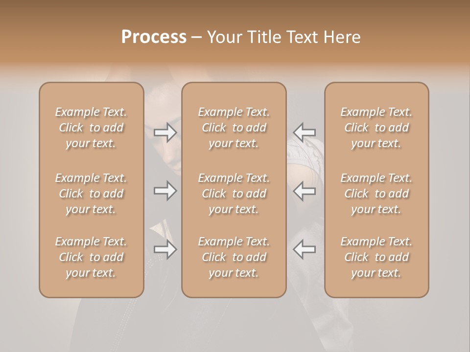 Confused Depressed Misery PowerPoint Template