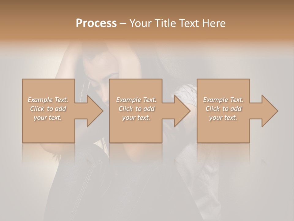 Confused Depressed Misery PowerPoint Template