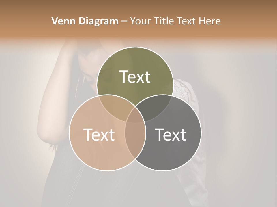 Confused Depressed Misery PowerPoint Template