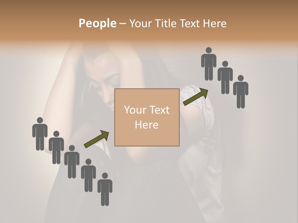 Confused Depressed Misery PowerPoint Template