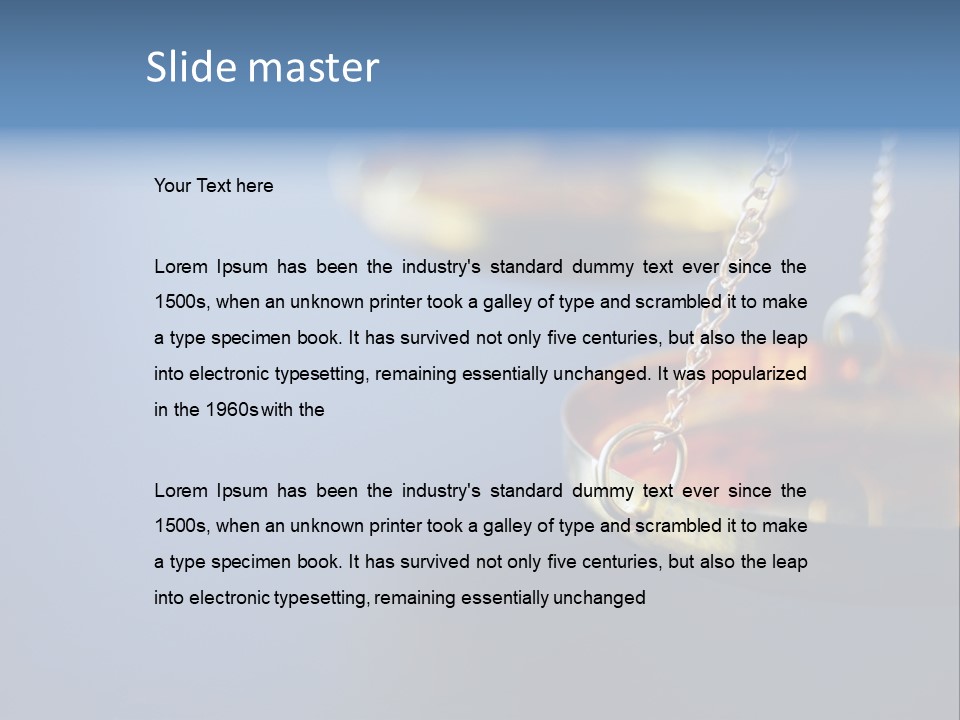 Sue Freedom Legal PowerPoint Template