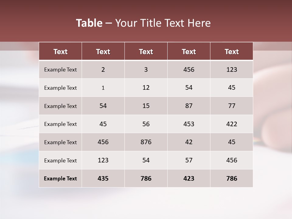 Conceptual Concept Accountant PowerPoint Template