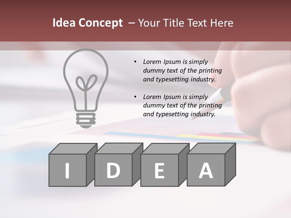 Conceptual Concept Accountant PowerPoint Template