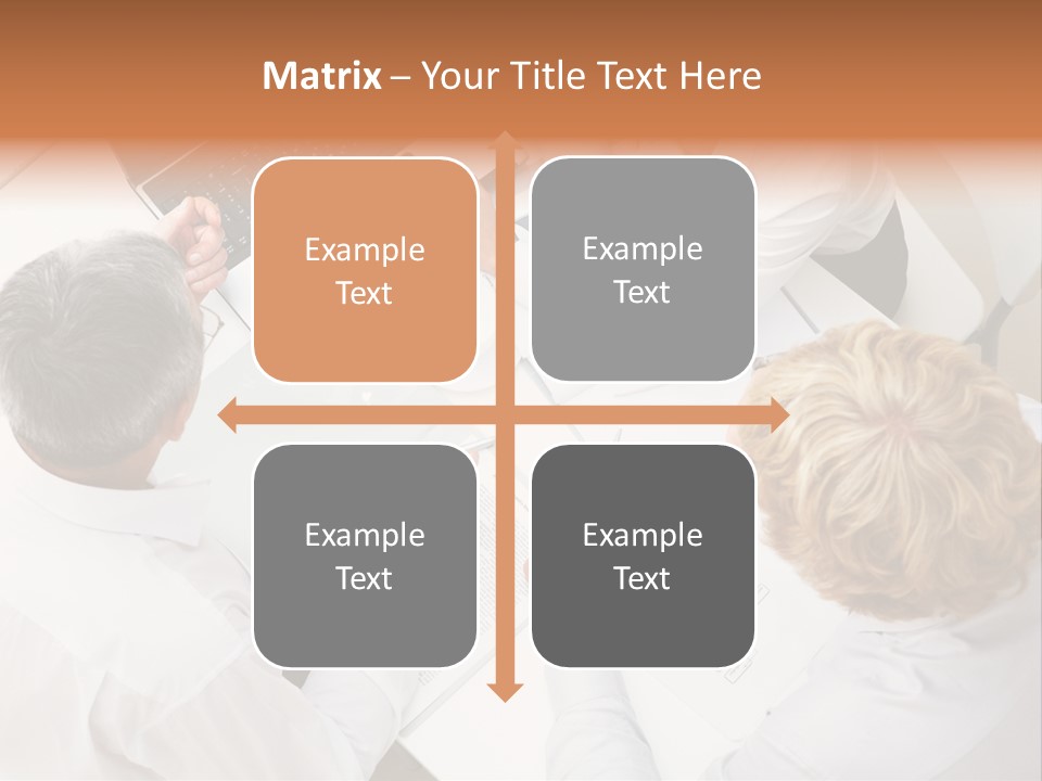 Keypad Paper Person PowerPoint Template