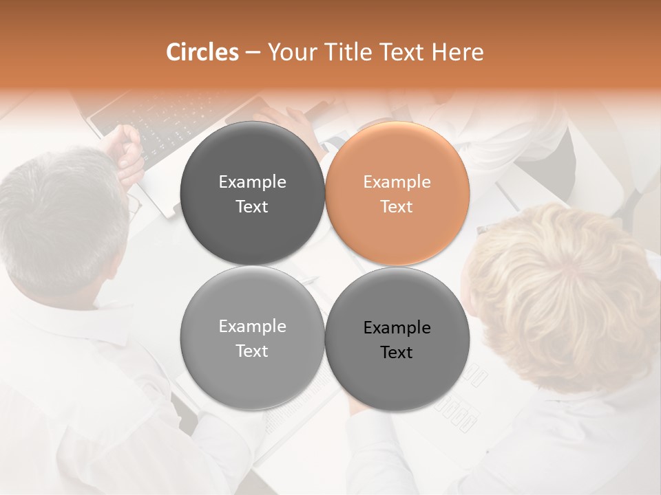 Keypad Paper Person PowerPoint Template