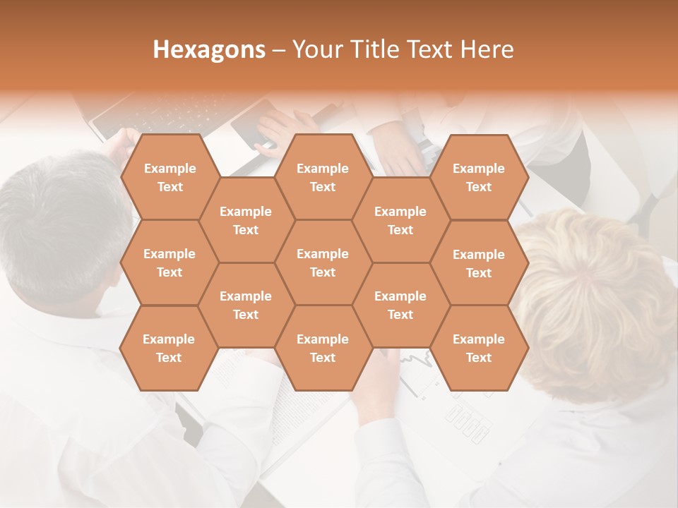 Keypad Paper Person PowerPoint Template