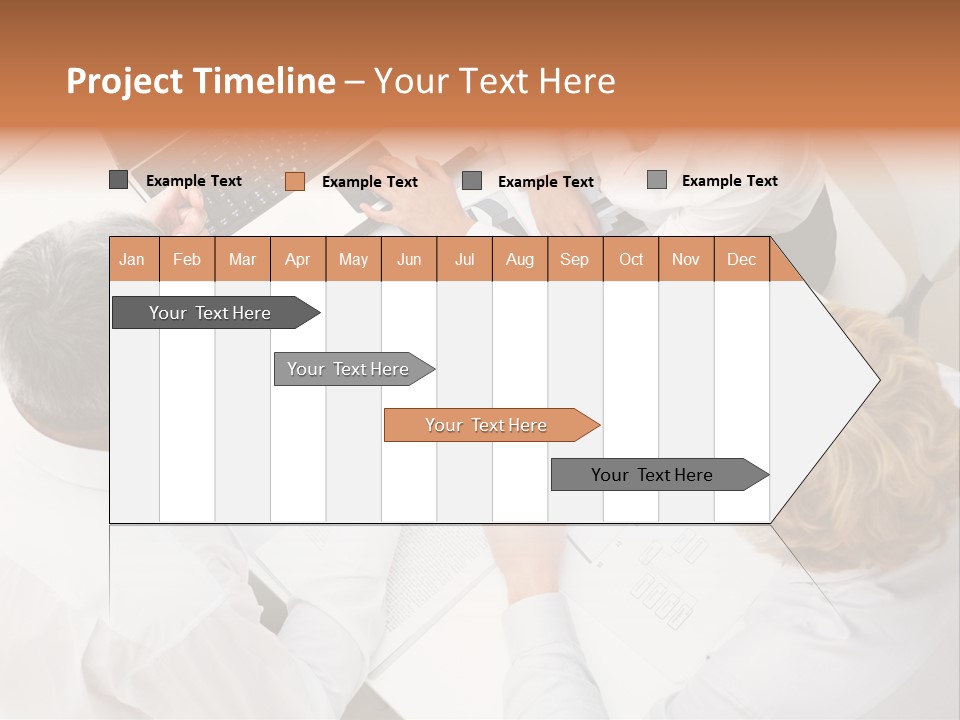 Keypad Paper Person PowerPoint Template