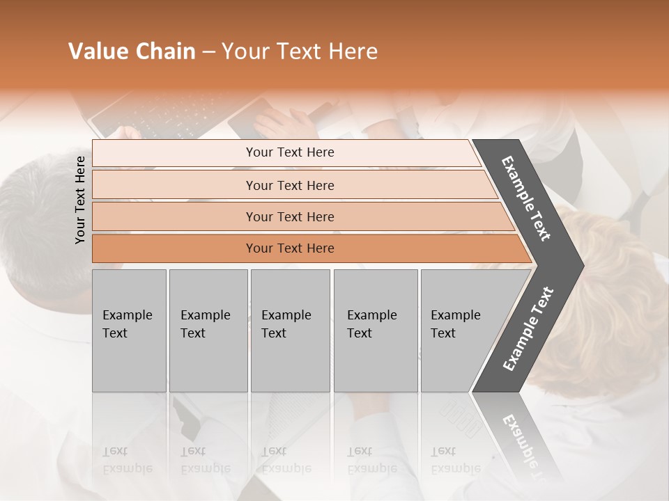 Keypad Paper Person PowerPoint Template