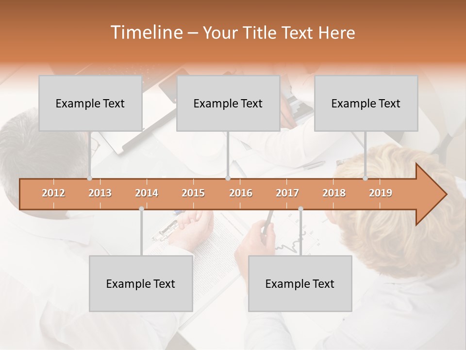 Keypad Paper Person PowerPoint Template