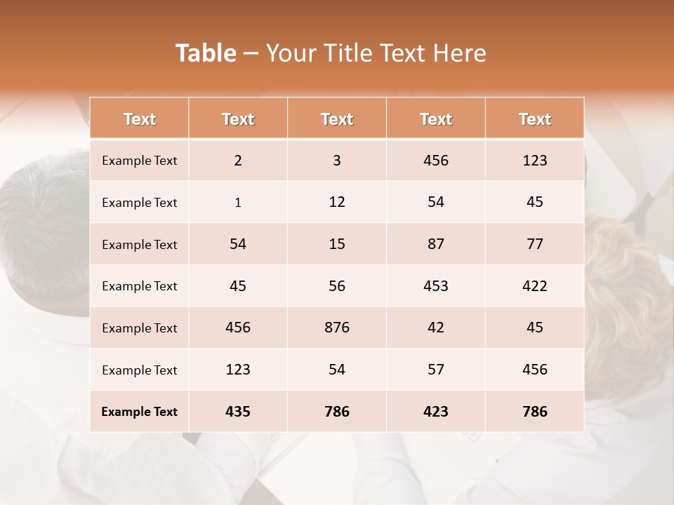 Keypad Paper Person PowerPoint Template