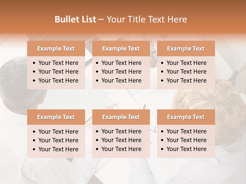 Keypad Paper Person PowerPoint Template